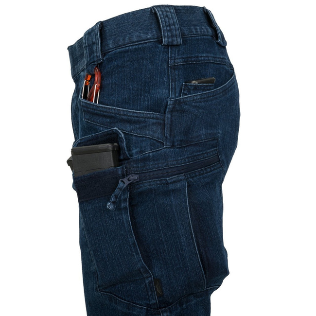 URBAN TACTICAL SHORTS - UTS® - 8.5" - DENIM STRETCH - Helikon-Tex®