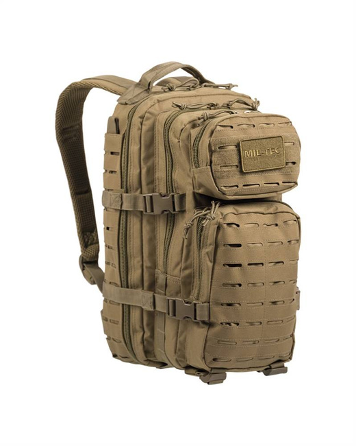 US ASSAULT BACKPACK - LASER CUT - 20 L - COYOTE