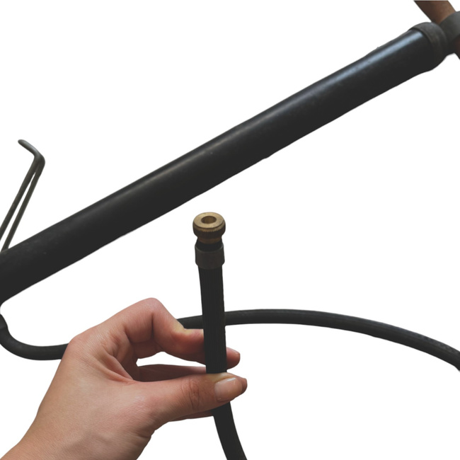 Kézi légpumpa - Vintage - Román Hadsereg katonai felesleg - Jó állapotban