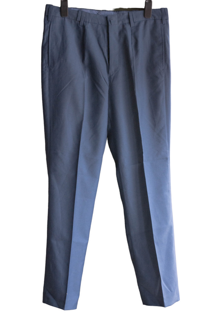 LÉGIDESZANT KATONAI EGYENRUHÁS NADRAG - ROMÁN HADSEREG RSR - KATONAI FELESLEG - KÉK - MINT ÚJ