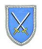NÉMET FEGYVERES INSIGNIA "HEERESUNTERSTÜTZUNGSKOMMANDO"