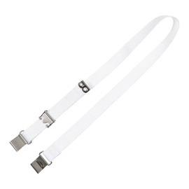 HORDOZÓSZÍJ - 3 CM - KATONAI FELESLEG HOLLAND HADSEREG - FEHÉR - MINT ÚJ