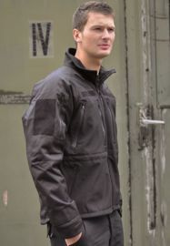 SOFTSHELL KABÁT - FEKETE - MIL-TEC®