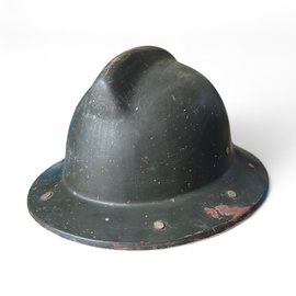 Vintage polgári védősisak - Kompozit anyag - Román hadsereg feleslege - Használt