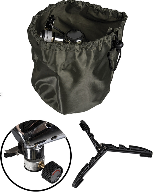 RADIANT HEATER FOR GAS CARTRIDGE