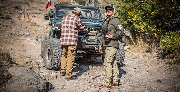 TAKTIKAI NADRÁG NŐKNEK - UTP® - POLYPAMUT RIPSTOP - Helikon-Tex® - KHAKI