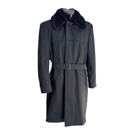 TISZT KATONAI HOSZU GABONA KABAT - VINTAGE, 1980-AS ÉVEK - BOLGÁR HADSEREGI HADIANCI - FEKETE - JÓ ÁLLAPOTBAN