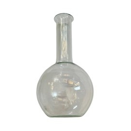 PALACK, IZZÓ, LABORATÓRIUMI FŐZŐPOHÁR - ORVOSI TÉGELY - VINTAGE - 1980-ES ÉVEK - ÁTLÁTSZÓ - ROMÁN HADSEREG KATONAI FELESLEG - JÓ ÁLLAPOTBAN VAN