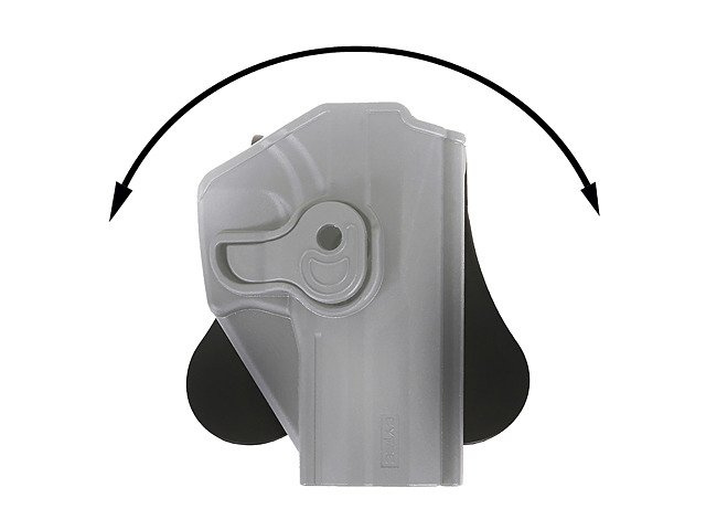 Pisztolytáska HIGH-TECH POLYMER HOLSTER P220/225/226/228/229 - fekete [CYTAC]