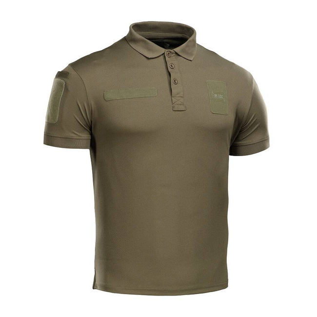 Elite Tactical Coolmax Polo T-Shirt - Olive - M-TAC