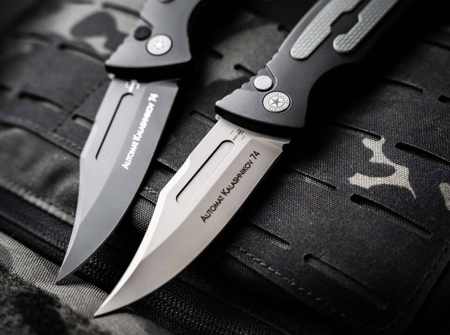 AUTOMATA KÉS KALASHNIKOV 74 AUTO - FEKETE - BOKER PLUS