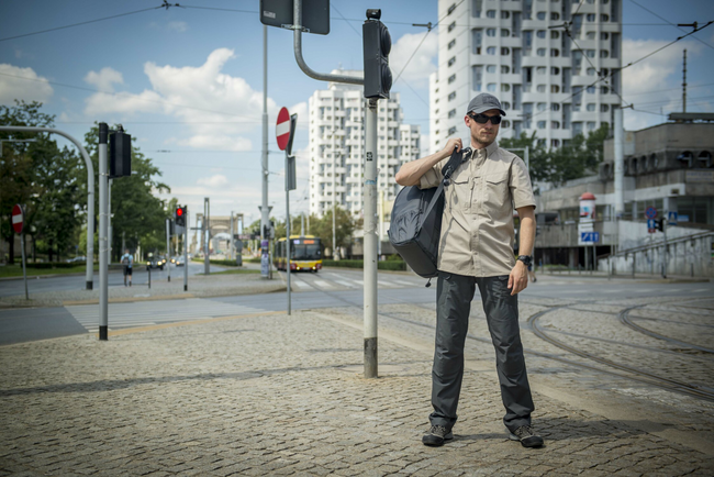 RÖVID UJJÚ ING - DEFENDER MK2® - POLYPAMUT RIPSTOP - Helikon-Tex® - KHAKI