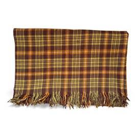 Gyapjútakaró rojtos szélekkel - Vintage - 150x190 cm - Román Hadsereg Katonai Felesleg - Használt