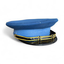 RSR KATONAI SISAK - TÜZÉRSÉG/TECHNIKAI ALTISZT - KATONAI FELESLEG ROMÁN HADSEREG - KÉK - JÓ ÁLLAPOTBAN
