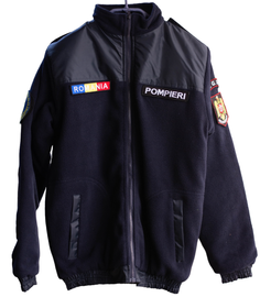 FLEECE JACKET - AUTUMN/WINTER - WITH EMBLEMS - FIREFIGHTERS
