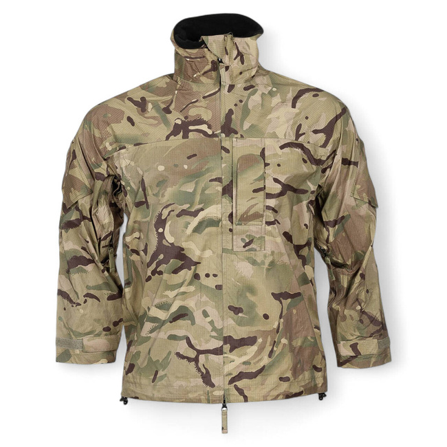 KÖNNYŰ ESŐKABÁT - KATONAI FELESLEG BRIT HADSEREG - MTP CAMO - HASZNÁLT/JAVÍTOTT