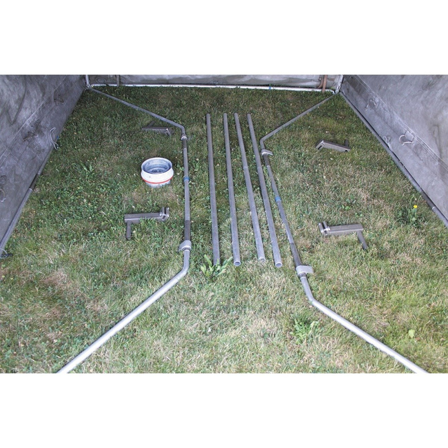 AT BH Sátor a szántóföldi konyha számára, OD zöld, mint új