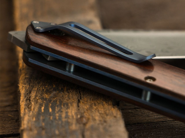 DAMASCUS KÉS EXSKELIBUR I COCOBOLO - BOKER PLUS