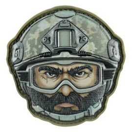 JELVÉNY 3D EMOJI NR. 6 PVC - OLIVE - M-TAC