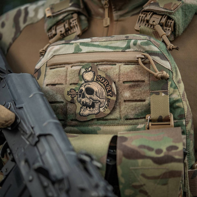 SORRY PATCH (hímzett) - OXFORD MATERIAL - MULTICAM - M-TAC