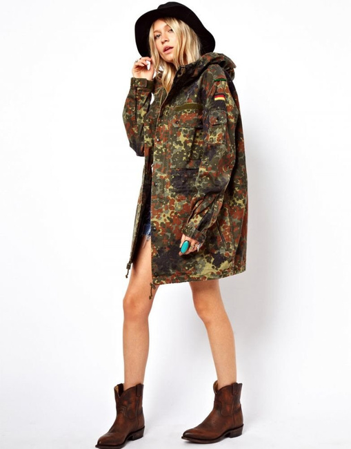 BW KABÁT - FLECKTARN - HASZNÁLT