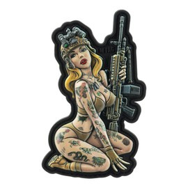 JELVENY TACTICAL GIRL ?5 PVC - SZÍNES - M-TAC
