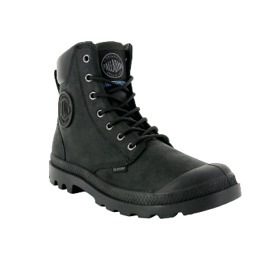 Bakancs - Palladium - PAMPA CUFF WP LUX FEKETE