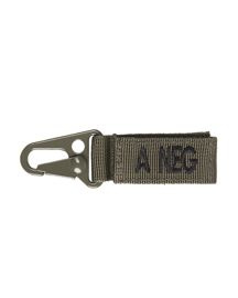 TACT. KEYHOLDER - BLOOD A neg - 5 PC./PACK - OD