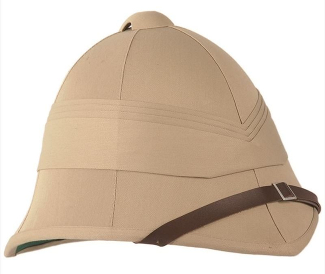 BRITISH KHAKI PITH HELMET