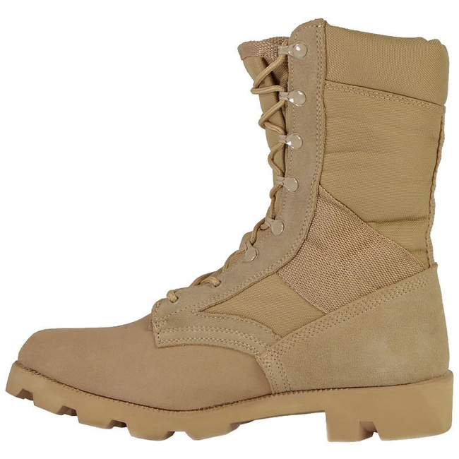 US KHAKI ′SPEED LACE′ DESERT PANAMA JUNGLE BOOTS