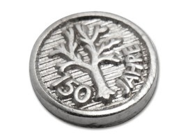 Embléma 6,5 mm nikkelezett 150 év - Böker