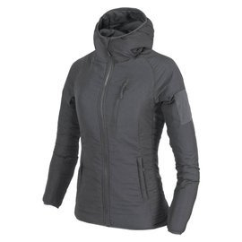 NŐI KAPUCNIS KABÁT - WOLFHOUND® - Climashield® Apex™ - Helikon-Tex® - ÁRNYÉK SZÜRKE