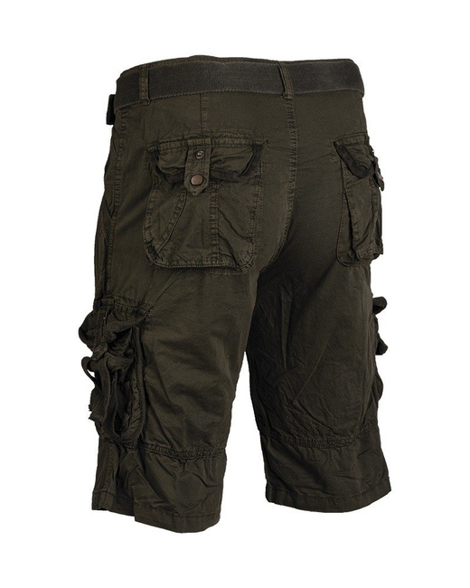 VINTAGE SURVIVAL SHORTS - PREWASHED - Mil-Tec® - OD