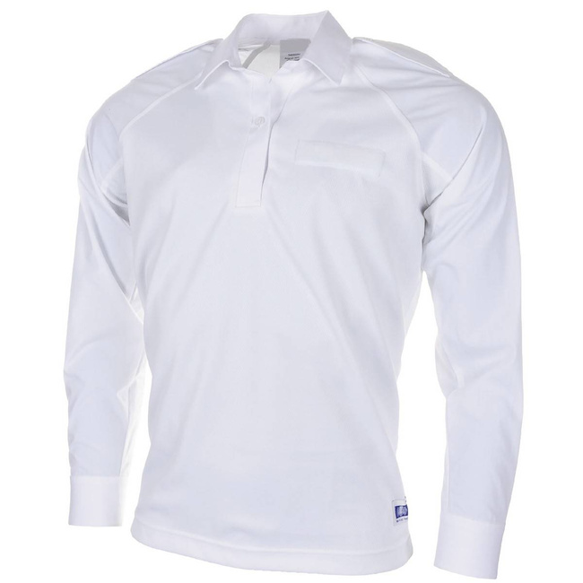 HOSSZÚ UJJÚ ING - FEHÉR - KATONAI FELESLEGES BRIT RENDŐRSÉGI EGYENRUHA - HASZNÁLT