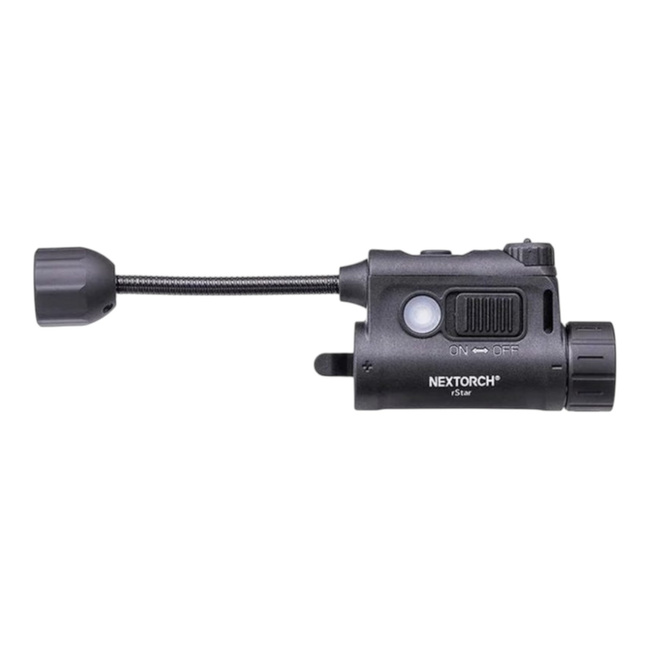 Nextorch rStar taktikai lámpa sisakhoz és taktikai mellényhez – fekete