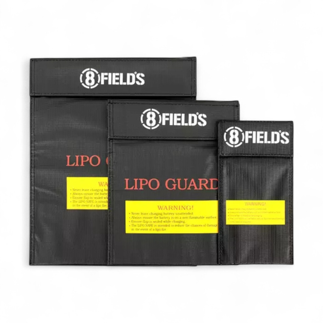LI-PO battery charging protection case - MEDIUM - 8FIELDS
