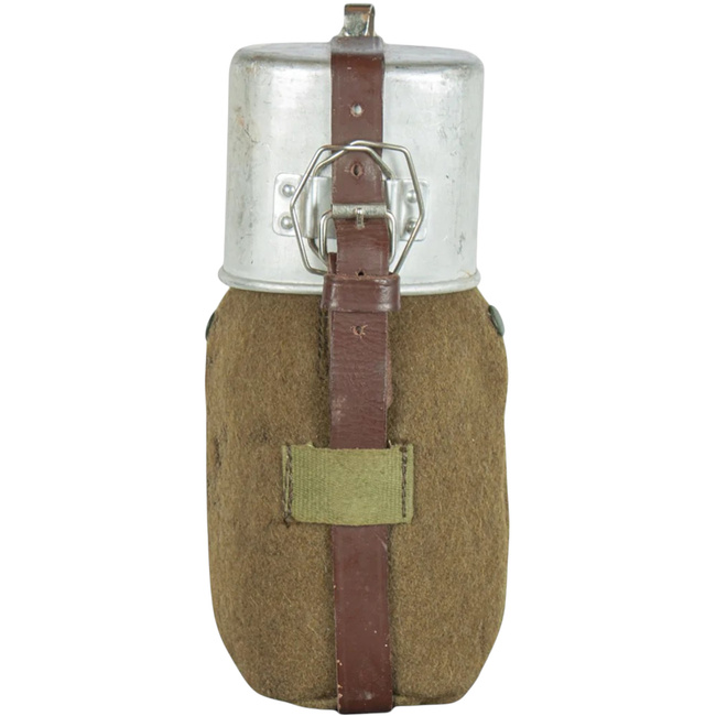 Canteen with cup, Cold War Era, Romanian Army Surplus - Used