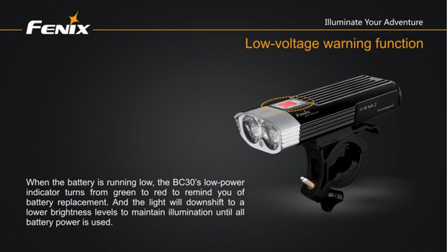 Lámpák, zseblámpa, Fenix BC30