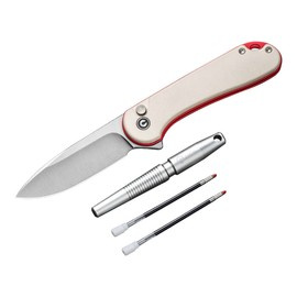 EDC KÉS BUTTON LOCK ELEMENTUM II STELLAR QUILL PEN COMBO PACK - CIVIVI