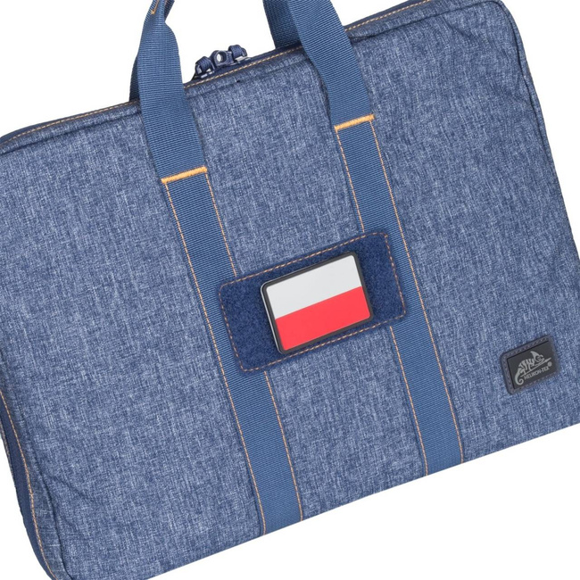 DUPLA PISZTOLYTÁRCA - HELIKON® - FEKETE/SZÜRKE MELANGE