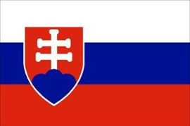 ZÁSZLÓ (91 x 152) cm SLOVAKIA