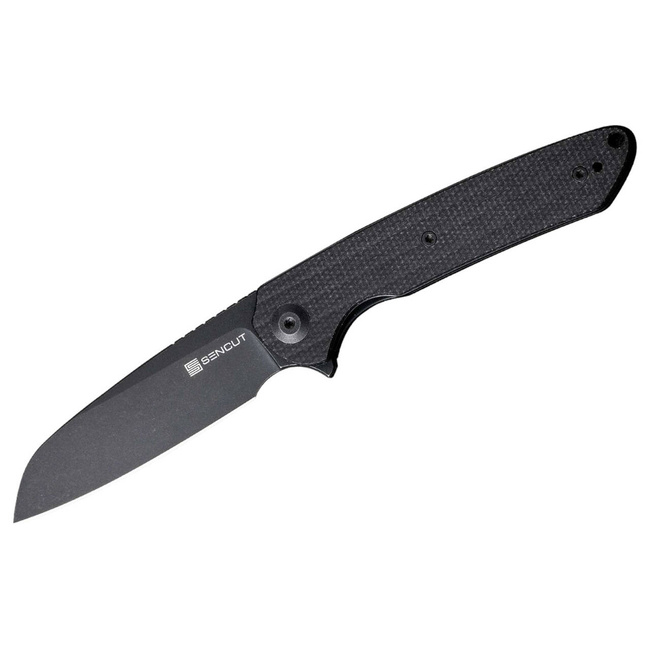 Zsebkés - "SENCUT Kyril Micarta All Black" - Böker