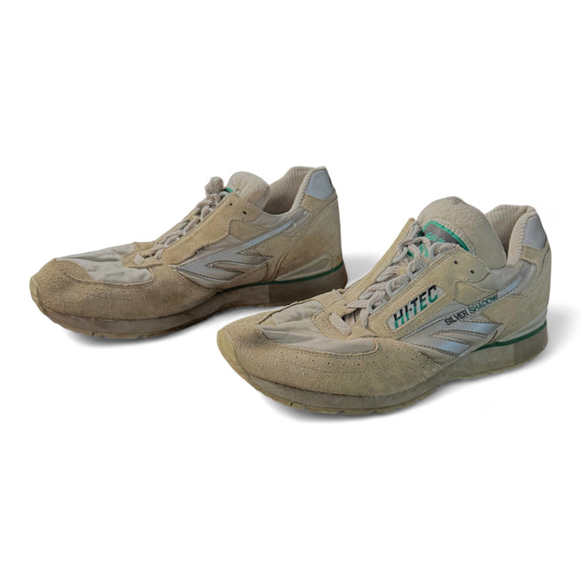 SPORTCIPŐ - HI TEC - SILVER SHADOW - KATONAI TÖBBLET BRIT HADSEREG - FEHÉR - HASZNÁLT