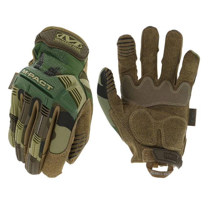M-PACT WOODLAND CAMO KESZTYŰ - MECHANIX WEAR