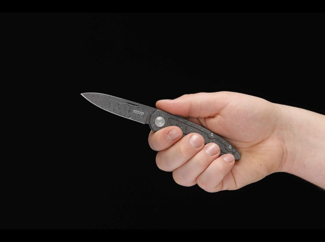 Böker Special Run Merlin Damascus Masterpiece Zsebkés