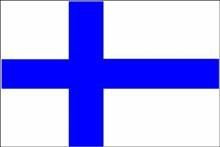 FLAG (91 x 152) cm FINLAND