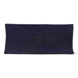 Hímzett jelvény - Légierő - Katonai felesleg - Tengerészkék - Újszerű