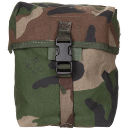 MULTIFUNKCIONÁLIS TASAK - 16 X 16 X 8 CM - MOLLE - KÖZÉPES - HOLLAND HADSEREG KATONAI TÖBBLET - ERDŐ TEREPSZÍNŰ, HADITENGERÉSZET - HASZNÁLT