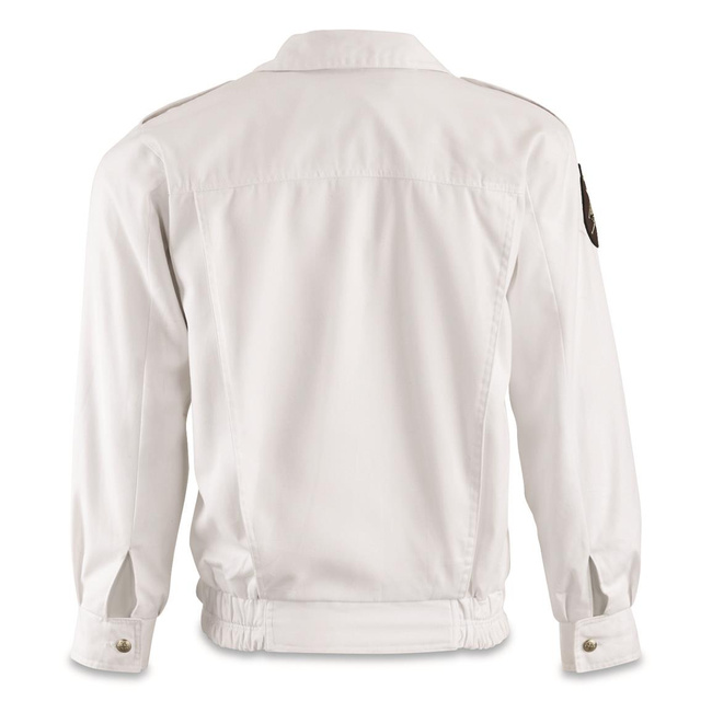 Kadét dzseki - Katonai felesleg a román hadseregtől - Fehér - Mint új