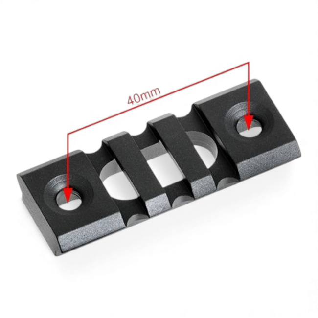 RIS KeyMod sín 54 mm - Fekete - Vector Optics